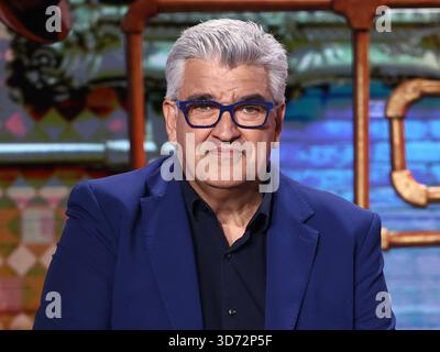 Roma, Italia. 22 novembre 2025. Roma, studi Rai ex caro, programma televisivo "Ciao maschio". Nella foto: Antonio Milo credito: Agenzia fotografica indipendente/Alamy Live News Foto Stock