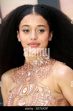 Londra, Regno Unito, 16 settembre 2025, Chase Infiniti alla prima di Londra per una battaglia dopo l'altra a Odeon Luxe Leicester Square a Londra. Credito Foto Stock