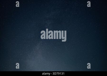 Incredibile astrofotografia a lunga esposizione Foto Stock