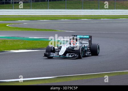 2016 Mercedes F1 Car Foto Stock