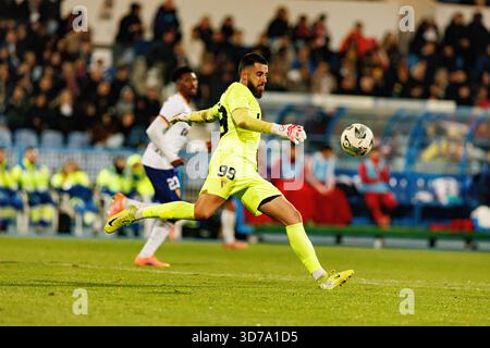 Rodrigo Dias visto durante la partita TACA De Portugal tra squadre di Atletico CP e SL Benfica (Maciej Rogowski/Ball Raw Images) Foto Stock