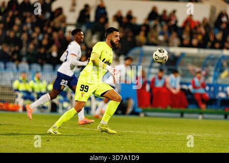 Rodrigo Dias visto durante la partita TACA De Portugal tra squadre di Atletico CP e SL Benfica (Maciej Rogowski/Ball Raw Images) Foto Stock