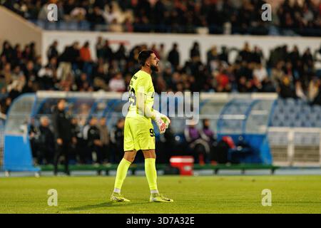 Rodrigo Dias visto durante la partita TACA De Portugal tra squadre di Atletico CP e SL Benfica (Maciej Rogowski/Ball Raw Images) Foto Stock