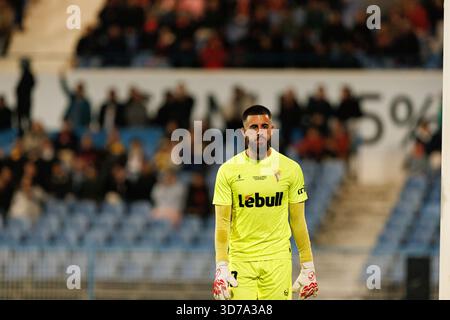 Rodrigo Dias visto durante la partita TACA De Portugal tra squadre di Atletico CP e SL Benfica (Maciej Rogowski/Ball Raw Images) Foto Stock