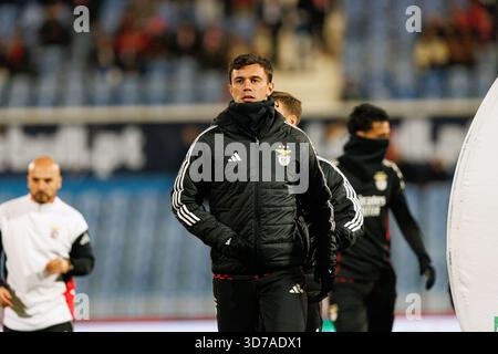 Henrique Araujo visto durante la partita TACA De Portugal tra squadre dell'Atletico CP e SL Benfica (Maciej Rogowski/Ball Raw Images) Foto Stock