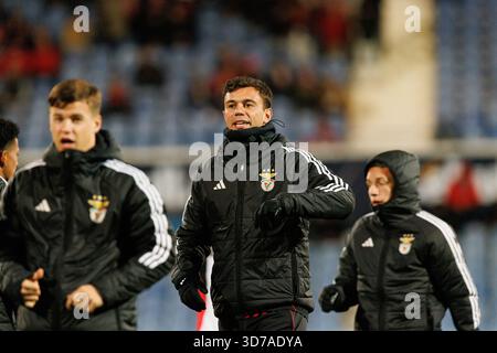 Henrique Araujo visto durante la partita TACA De Portugal tra squadre dell'Atletico CP e SL Benfica (Maciej Rogowski/Ball Raw Images) Foto Stock