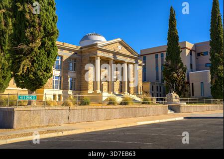 Tribunale della contea di Mohave e prigione a Kingman, Arizona Foto Stock