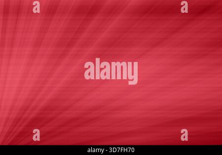 Sfondo astratto rosso brillante con linee di movimento e sfumature morbide per progetti di progettazione Foto Stock