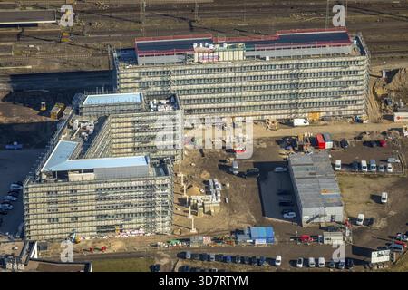 Società immobiliare Aurelis l'Ufficio statale per la natura, l'ambiente e la tutela dei consumatori Lanuv sul suo aÂ‚¬sQuartier 1aâ‚¬Rat il treno principale st Foto Stock