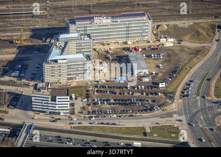 Società immobiliare Aurelis l'Ufficio statale per la natura, l'ambiente e la tutela dei consumatori Lanuv sul suo aÂ‚¬sQuartier 1aâ‚¬Rat il treno principale st Foto Stock