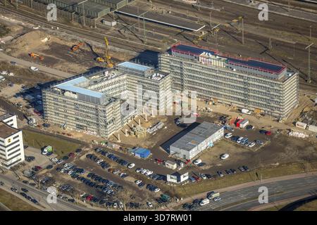 Società immobiliare Aurelis l'Ufficio statale per la natura, l'ambiente e la tutela dei consumatori Lanuv sul suo aÂ‚¬sQuartier 1aâ‚¬Rat il treno principale st Foto Stock