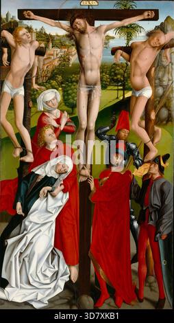 La Crocifissione, tra il 1470 e il 1480. Foto Stock