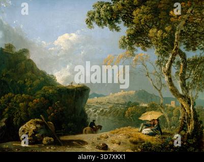 Il monaco bianco, c1730-1780. Foto Stock