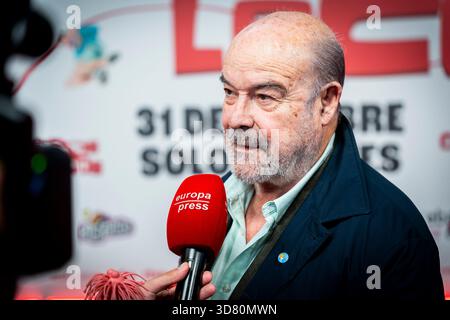 Antonio Resines durante la prima "Cuerpos Locos" al Callao Cinema il 27 ottobre 2025 a Madrid, Spagna. (Crediti: Miguel Escavias/Alfa Images/Alamy Live News) Foto Stock