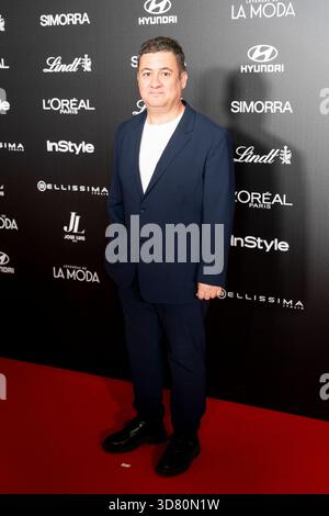 Secun de la Rosa partecipa alla seconda edizione dei premi "InStyle EN Series" (crediti: Miguel Escavias/Alfa Images/Alamy Live News) Foto Stock