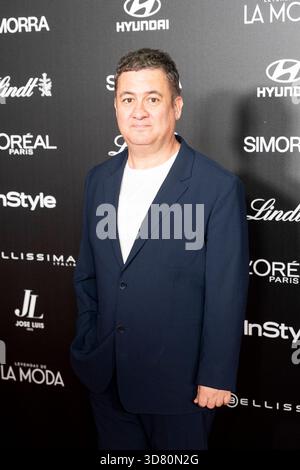Secun de la Rosa partecipa alla seconda edizione dei premi "InStyle EN Series" (crediti: Miguel Escavias/Alfa Images/Alamy Live News) Foto Stock