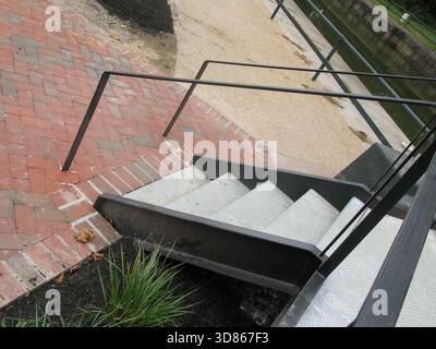 Gradini esterni Foto Stock