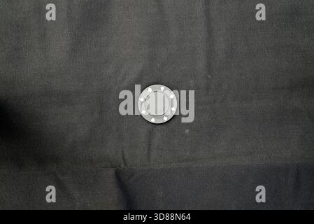 Set completo di carte Poker - Black Coin Foto Stock