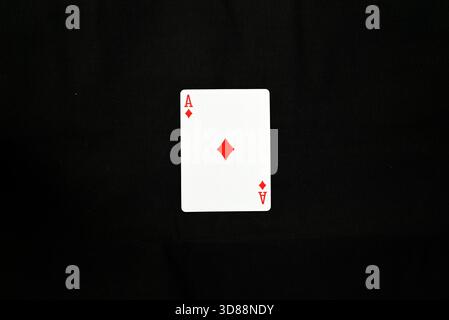 Set completo di carte Poker - Ace of Diamonds Foto Stock