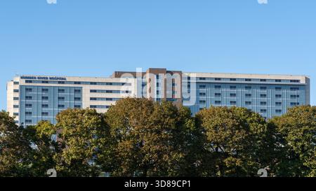 Vista esterna dell'Humber River Hospital a North York, Toronto, Canada Foto Stock
