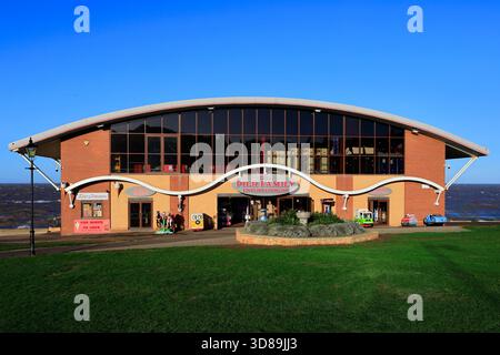 Il molo dei divertimenti di Hunstanton Town, North Norfolk, Inghilterra, Regno Unito Foto Stock