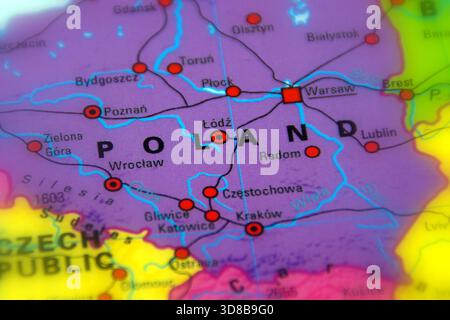 Polonia, ufficialmente Repubblica di Polonia. Foto Stock