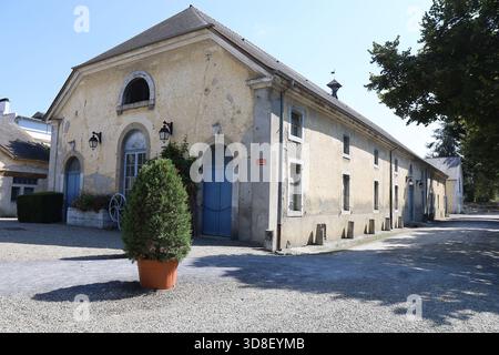 Le haras National, haras de Tarbes, ville de Tarbes, département des Hautes Pyrénées, Francia Foto Stock