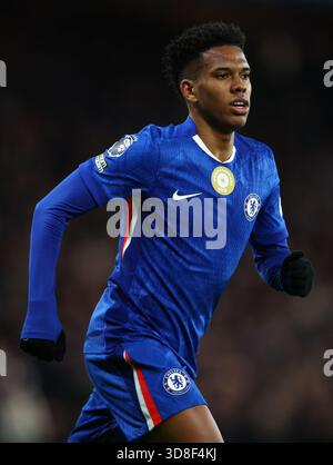 LONDRA, Regno Unito - 30 novembre 2025: Estevao Willian del Chelsea durante la partita di Premier League tra Chelsea FC e Arsenal FC allo Stamford Bridge (credito: Craig Mercer/ Alamy Live News) Foto Stock