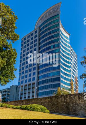 Edifici aziendali moderni nel centro di Atlanta, Georgia Foto Stock