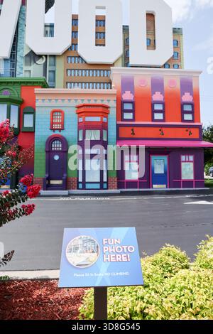 Museo delle cere di Hollywood a Branson, Missouri Foto Stock