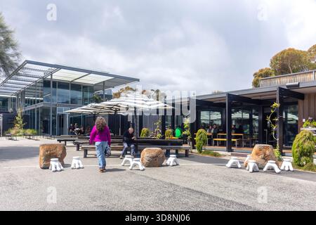 The Source Restaurant al Museum of Old and New Art (MONA) Art Gallery, Berriedale, Hobart, Tasmania, Australia Foto Stock