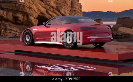 Mercedes-Maybach SL 680 monogramma Foto Stock