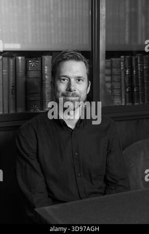 Ritratto di Christopher Bollen 16/11/2025 ©Isabella De Maddalena/opale.Photo Foto Stock