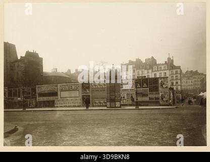 Demolizione dell'annesso Hôtel-Dieu, rue de la Bûcherie, V arrondissement, Parigi. Union Photographique Francoaise, Photographer, gennaio 1909, Fotografia, Arti grafiche, fotografia, Aristotipo, dimensioni - disegno: altezza: 16,2 cm, larghezza: 22,3 cm, dimensioni - supporto originale: altezza: 34 cm, larghezza: 40,2 Foto Stock