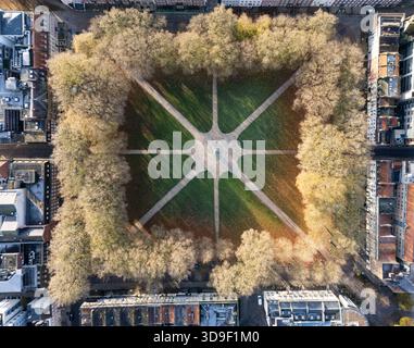 Queen Square. Bristol. Foto Stock