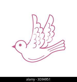 Set Love Doodle disegnato a mano con cuori, dolci, regali e icone di linea romantiche Illustrazione Vettoriale