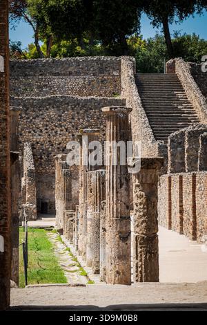 Italia, Campania, sito archeologico di Pompei. Foto Stock