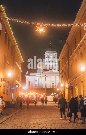 Natale di Helsinki Foto Stock