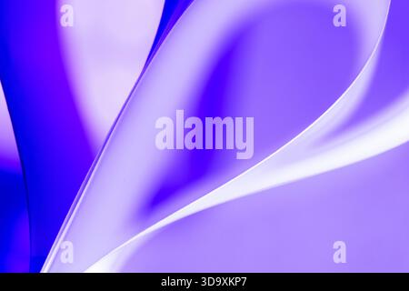 Sfondo astratto viola fluido morbido Foto Stock