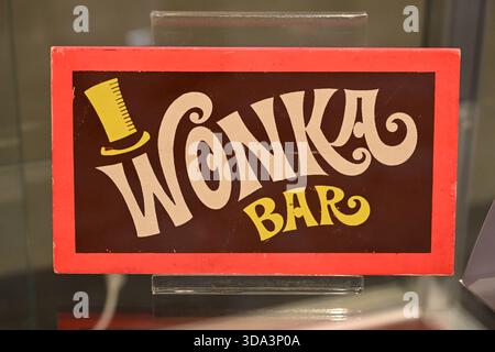 Wonka Bar Willy Wonka e la fabbrica di cioccolato (1971) Foto Stock