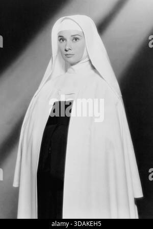 Audrey Hepburn in "The Nun's Story", titolo originale: "The Nun's Story", diretto da Fred Zinnemann, USA 1959. [traduzione automatizzata] Foto Stock