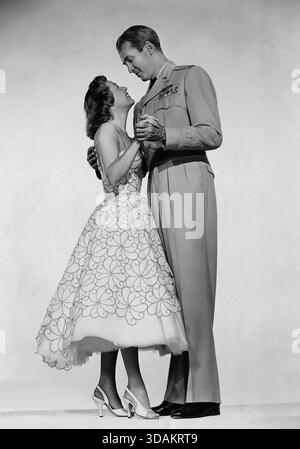 June Allyson e James Stewart in 'in Secret Command', titolo originale: 'Strategic Air Command', diretto da Anthony Mann, USA 1955. [traduzione automatizzata] Foto Stock