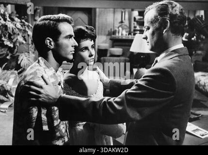 Montgomery Clift (a sinistra) ed Elizabeth Taylor in "A Place in the Sun", titolo originale: "A Place in the Sun", regia di George Stevens, USA 1951. [traduzione automatizzata] Foto Stock