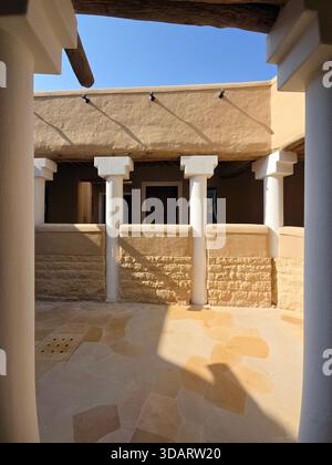 Le antiche rovine di Diriyah, vicino a Riyad, Arabia Saudita. Foto Stock