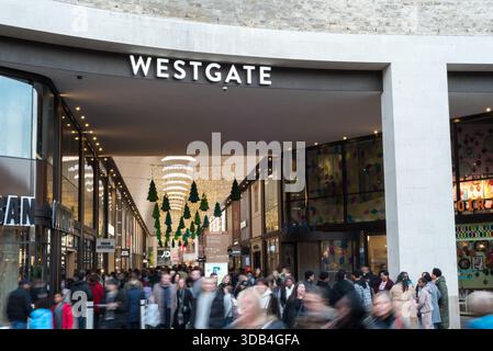 Centro commerciale Westgate a Oxford, Regno Unito Foto Stock