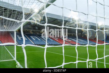 Hampden Park, Glasgow, Scozia, Regno Unito. 14 dicembre 2025. Celtic V St Mirren, finale della Premier Sports Scottish League Cup. Hampden Park prima del calcio d'inizio. Crediti: WM Sport Media / Alamy Live News Foto Stock