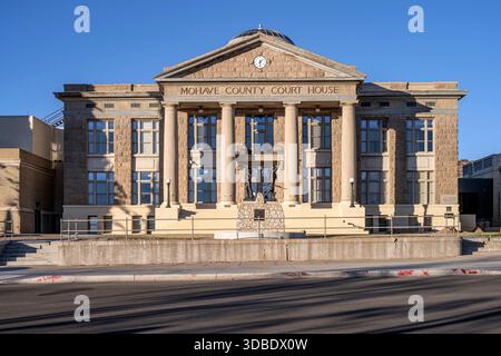 Tribunale della contea di Mohave nel centro di Kingman, Arizona; Foto Stock