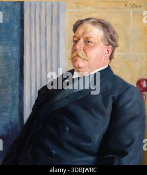 William Howard Taft (1857-1930), 27° presidente americano degli Stati Uniti, ritratto a olio su tela di William Valentine Schevill, circa 1910 Foto Stock