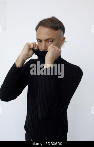 Ritratto di Adriano Giotti 08/12/2025 ©basso Cannarsa/opale.Photo Foto Stock