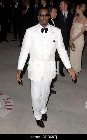 CITTÀ, STATO, Stati Uniti: Sean 'Diddy' Combs partecipa alla Vanity Fair Oscar Night Party al Morton's di West Hollywood, California, il 28 febbraio 2005. © Lee Roth / Roth Stock Archives Foto Stock